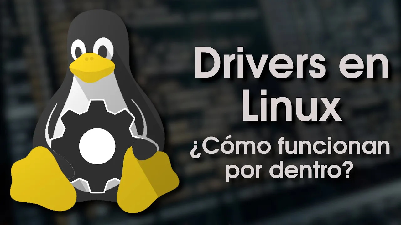 ¿Cómo funcionan los drivers en Linux?