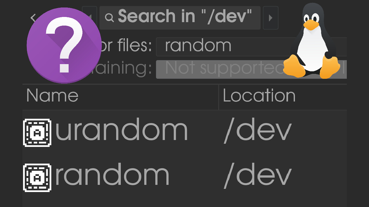 ¿Por qué Linux tiene DOS generadores de números aleatorios?